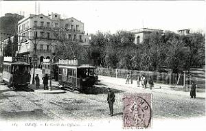 PA c- 014- Place d'Armes- trams et autobus